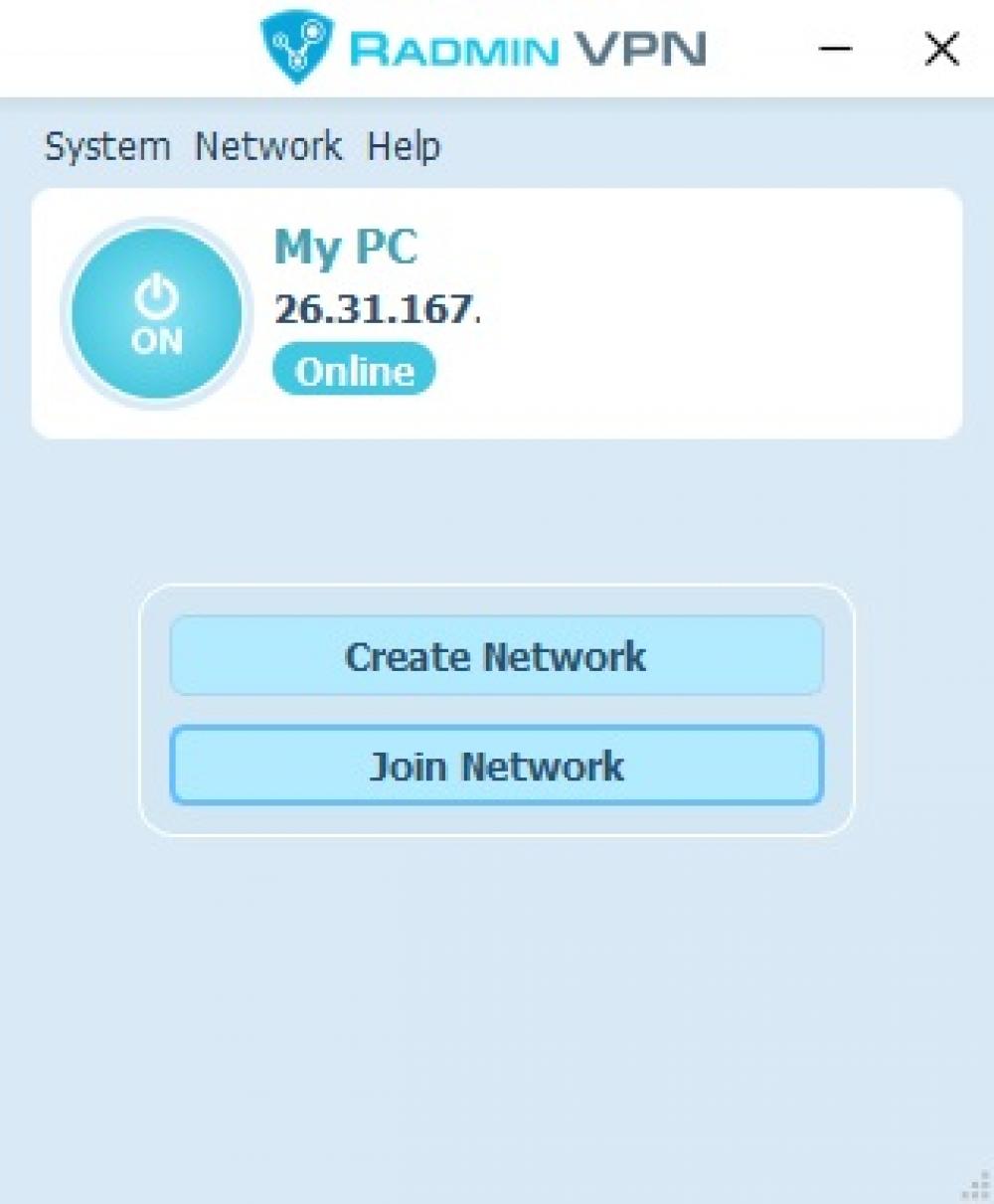 Radmin VPN 1.4.4642.1 (Freeware 20.77Mb)