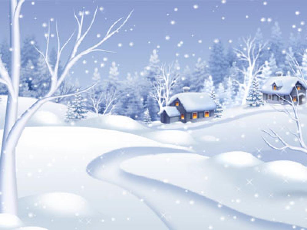 Morning Snowfall Screensaver 1.0 (Freeware 2.82Mb)